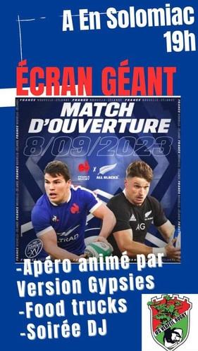 Match d'ouverture de la Coupe du Monde de Rugby Image 1