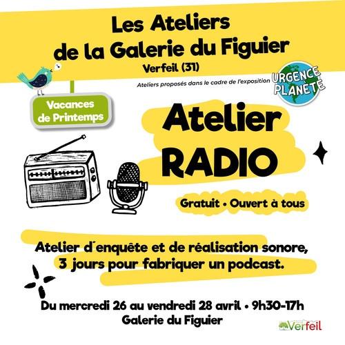 Atelier radio