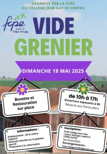 Vide grenier F.C.P.E Image 1