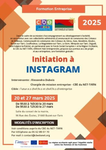 Formation entreprise - Initiation à Instagram Image 1