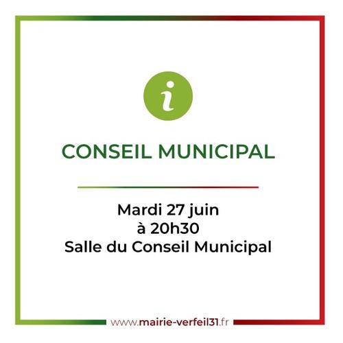 Prochain Conseil Municipal