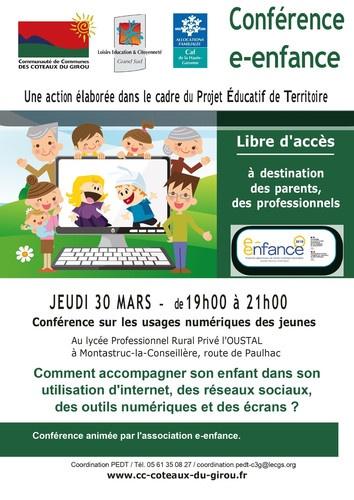 Conférence e enfance usages numériques Image 1