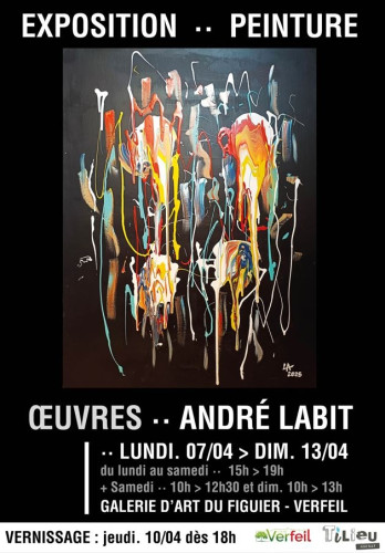 EXPOSITION Peintures André Labit