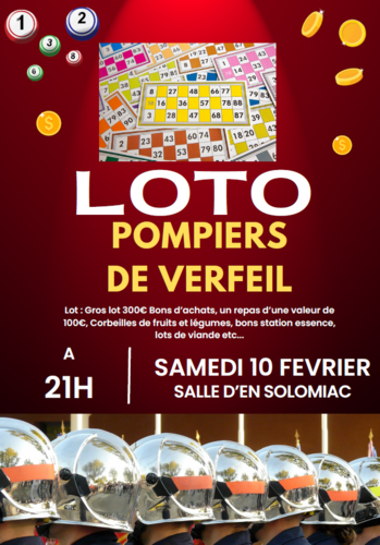 Loto des pompiers de Verfeil Image 1
