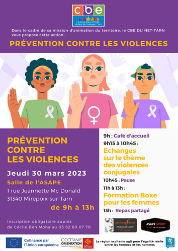 Action de prévention sur les violences Image 1