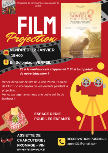 Projection C'est quoi le bonheur pour vous Image 1