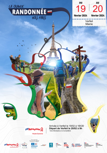 Étape de la Grande Randonnée vers Paris 2024 Image 1