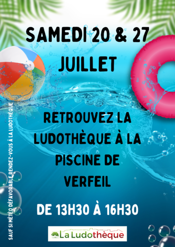 La ludothèque à la piscine Image 1