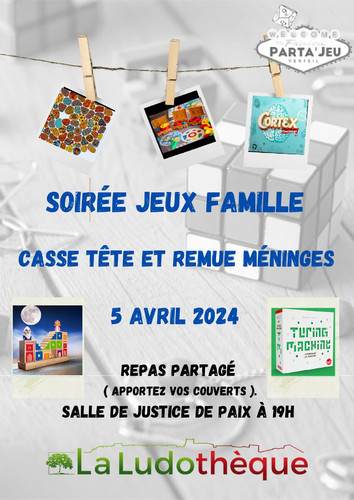 Soirée jeux Famille Image 1