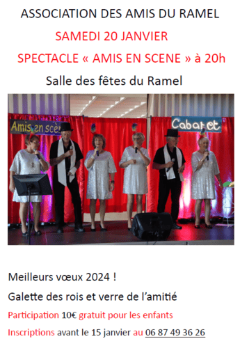 SPECTACLE « AMIS EN SCENE » Image 1