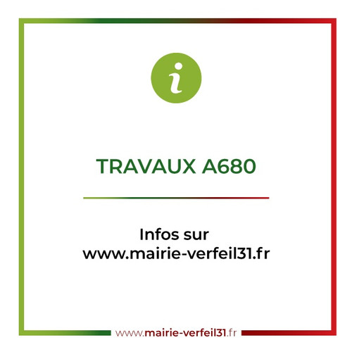 Travaux A680 : conditions de circulation nocturnes jusqu'au 29 mars 2024